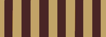 Toile store banne extérieur 160cm déperlant, à rayures Retro Stripes,  marron